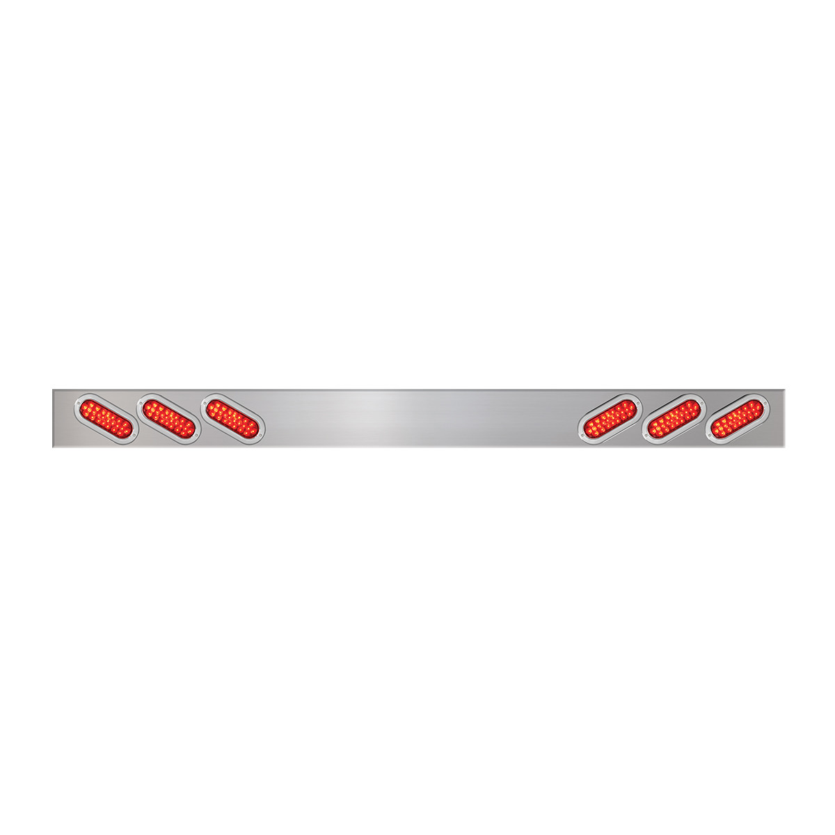 1-Pc Chrome Plated Steel Light Bar - Thumbnail 2