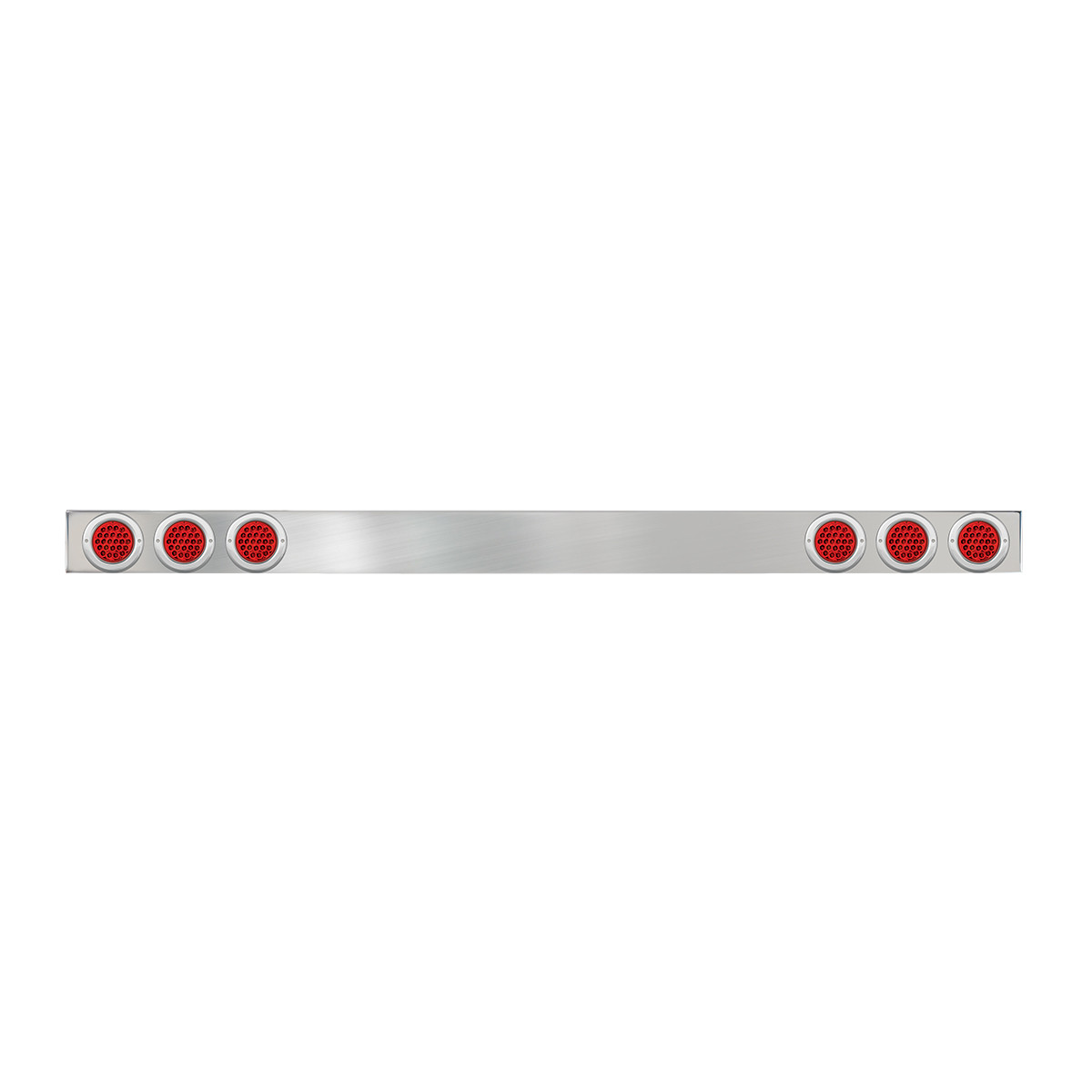 1-Pc Chrome Plated Steel Light Bar