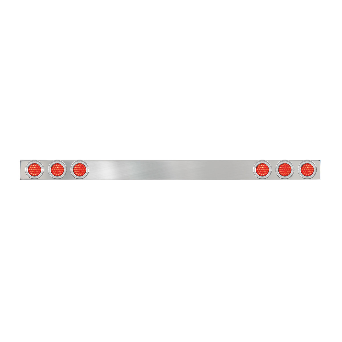 1-Pc Chrome Plated Steel Light Bar - Thumbnail 2