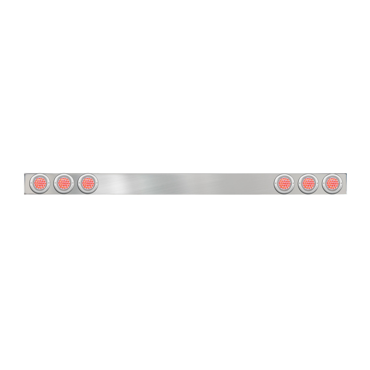 1-Pc Chrome Plated Steel Light Bar