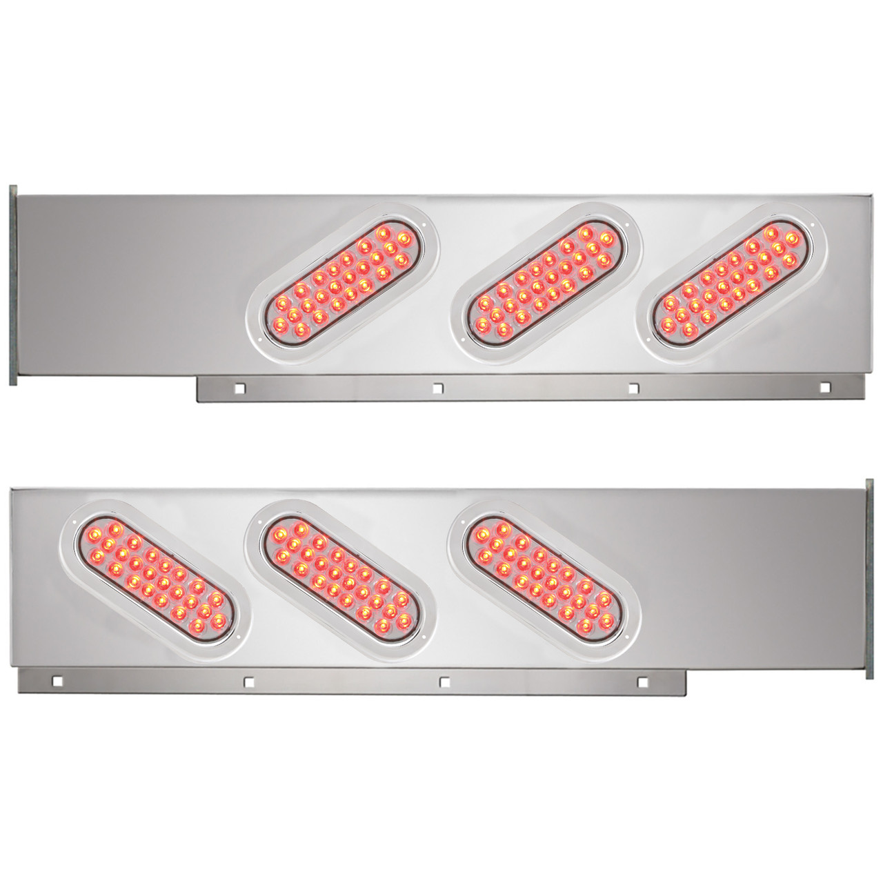 2-Pc Stainless Steel Light Bar - Thumbnail 2