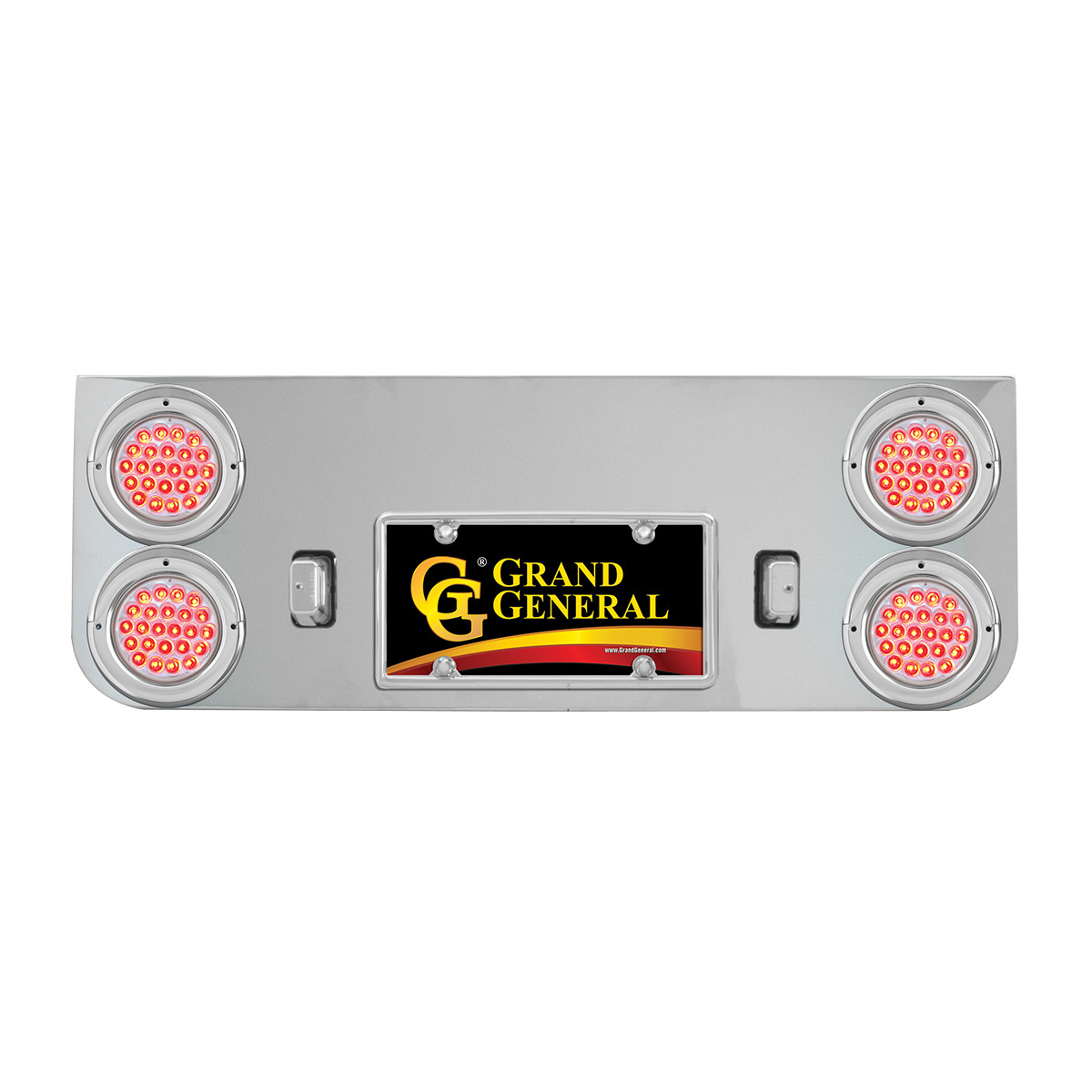 Stainless Steel Rear Center Light Panel