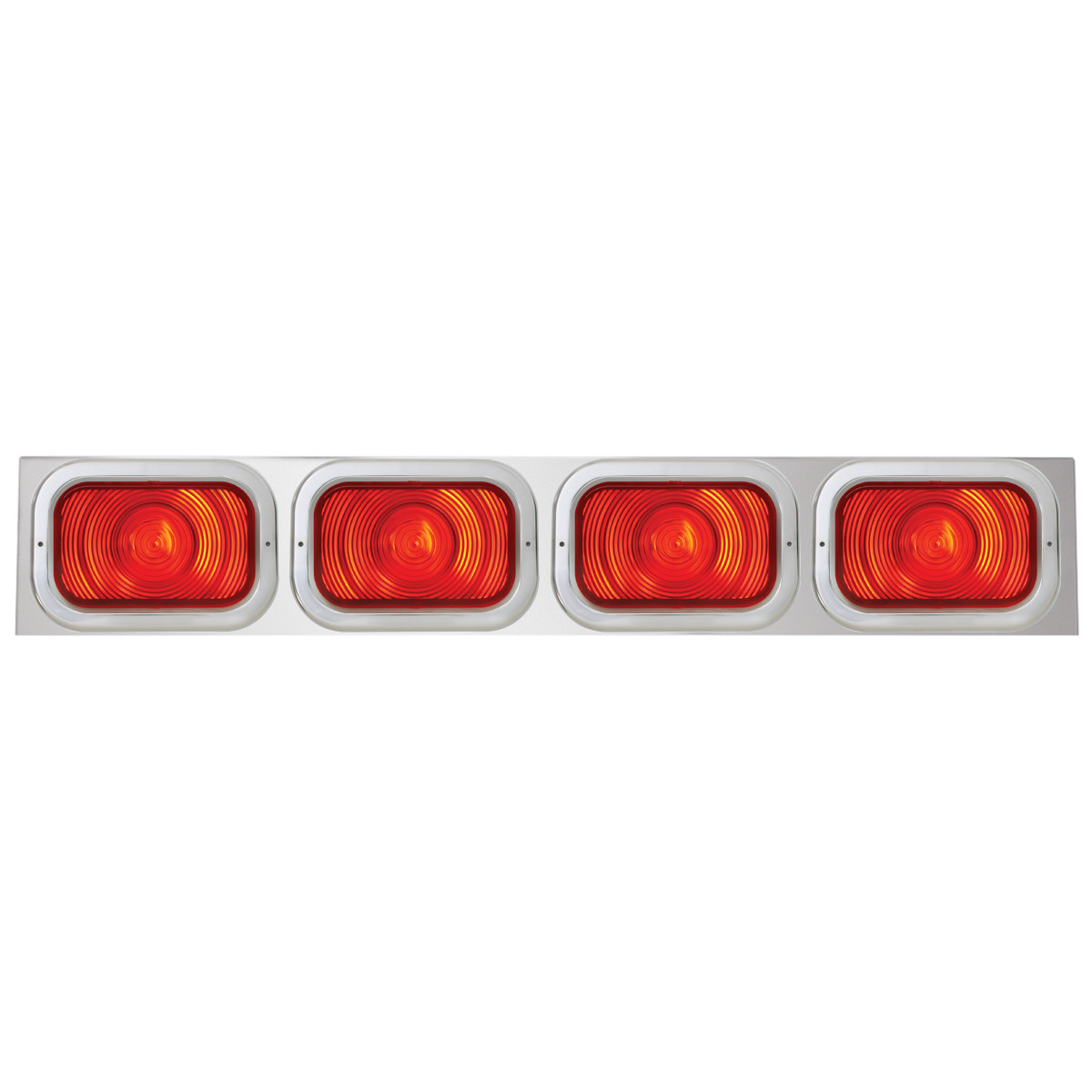 Chrome Plated Steel Rear Center Light Panel