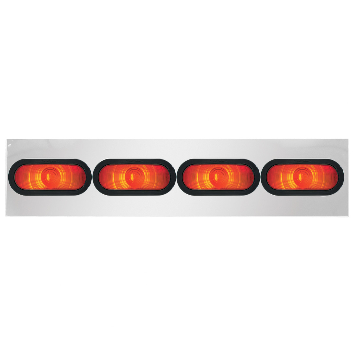 Chrome Plated Steel Rear Light Panel