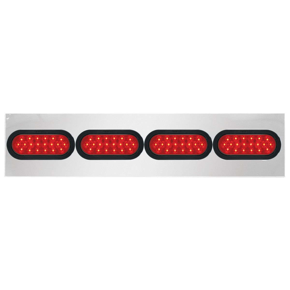 Chrome Plated Steel Rear Light Panel