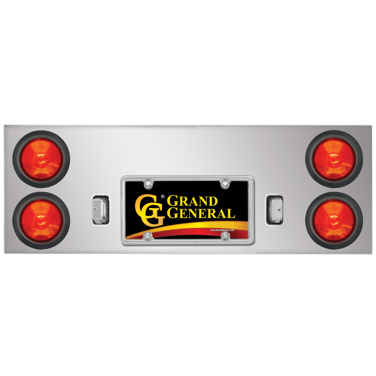 Stainless Steel Rear Center Light Panel