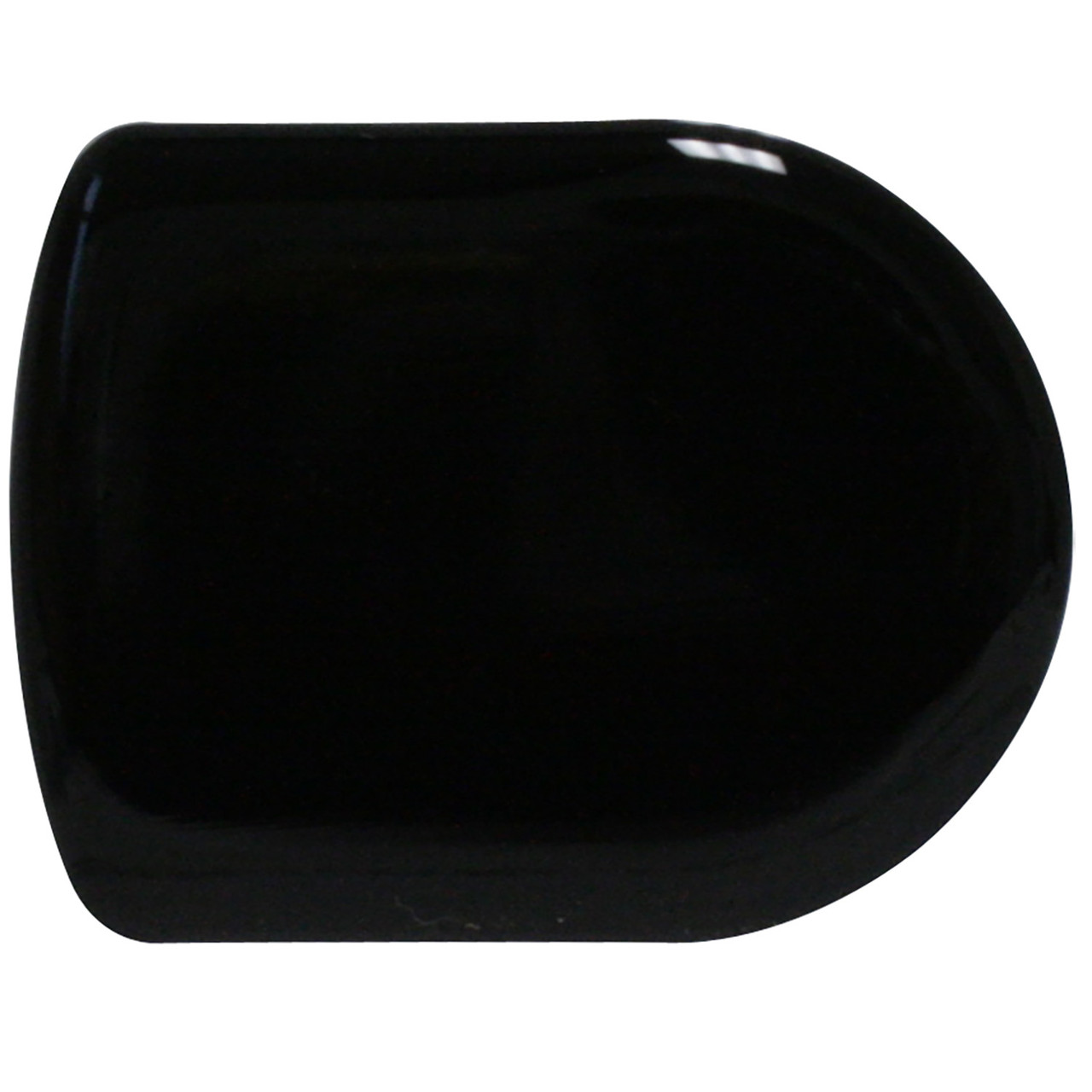 Plain D-Shape Glossy Stickers for Aluminum Gear Shift Knobs