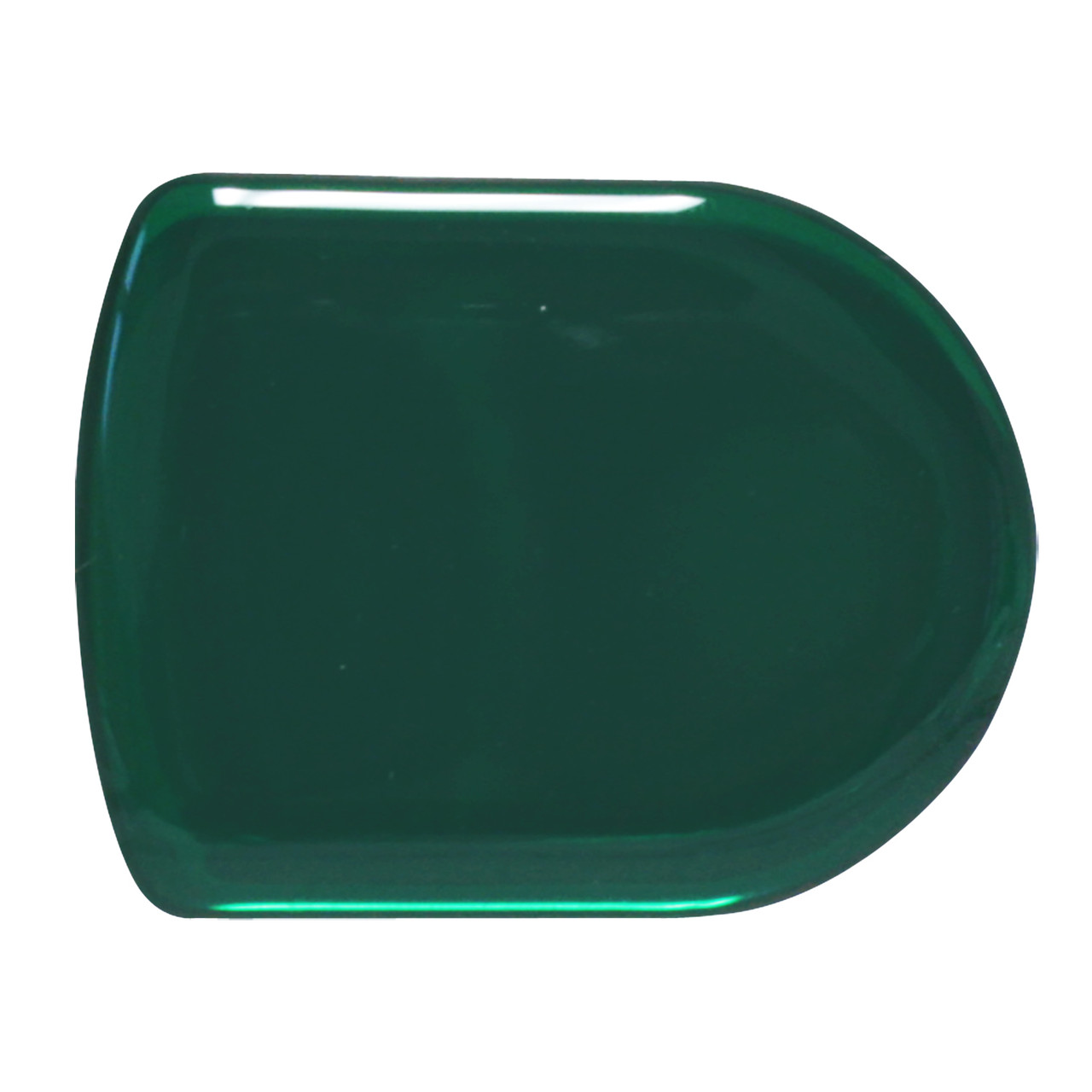 Plain D-Shape Glossy Stickers for Aluminum Gear Shift Knobs