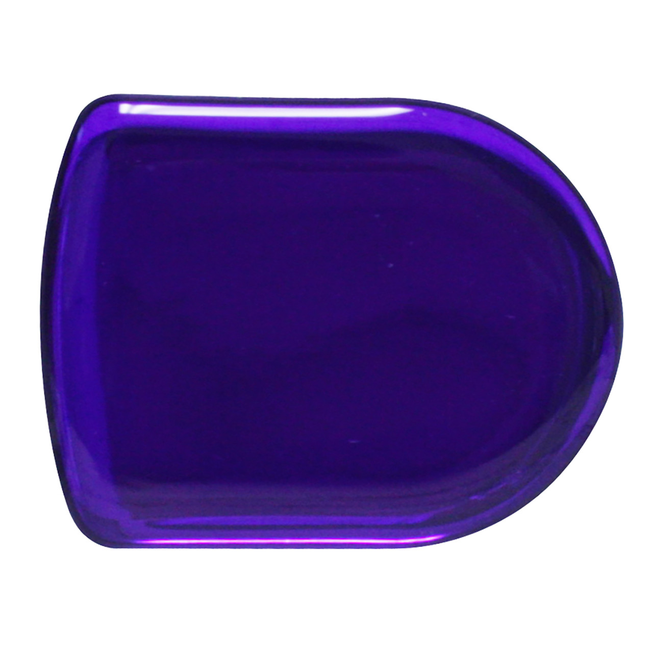 Plain D-Shape Glossy Stickers for Aluminum Gear Shift Knobs