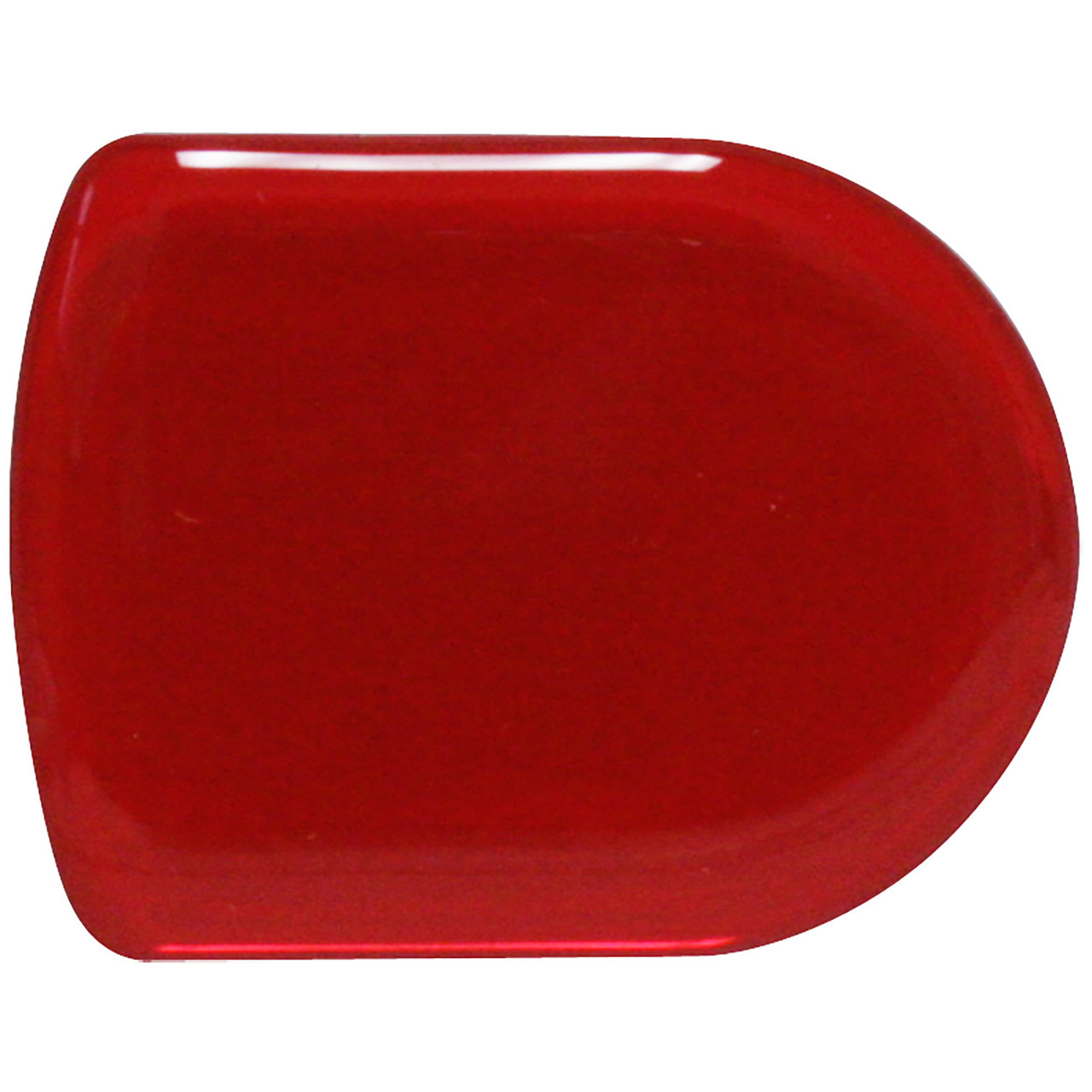 Plain D-Shape Glossy Stickers for Aluminum Gear Shift Knobs