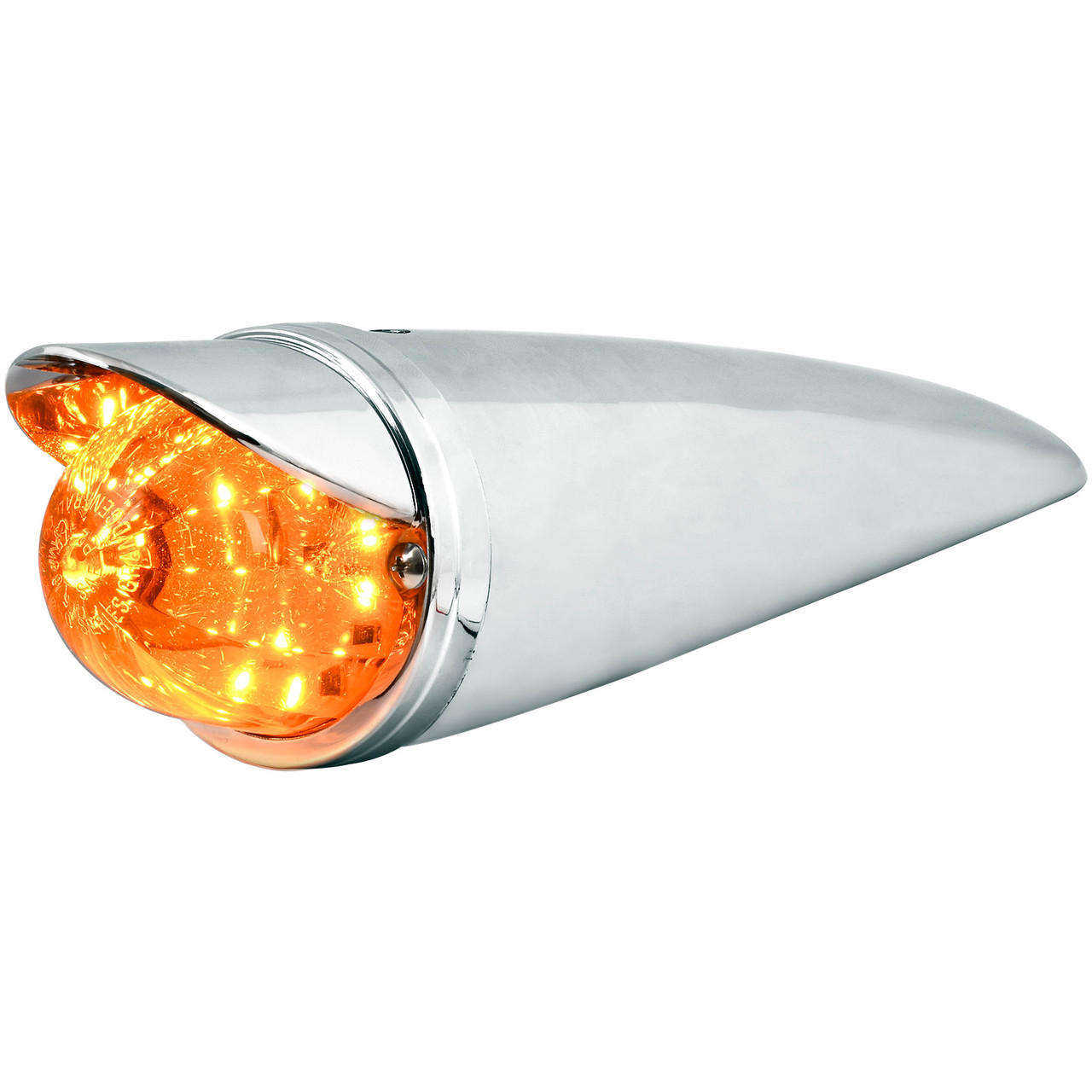 Classic Watermelon LED Cab Light with Chrome Plastic Housing - Thumbnail 2