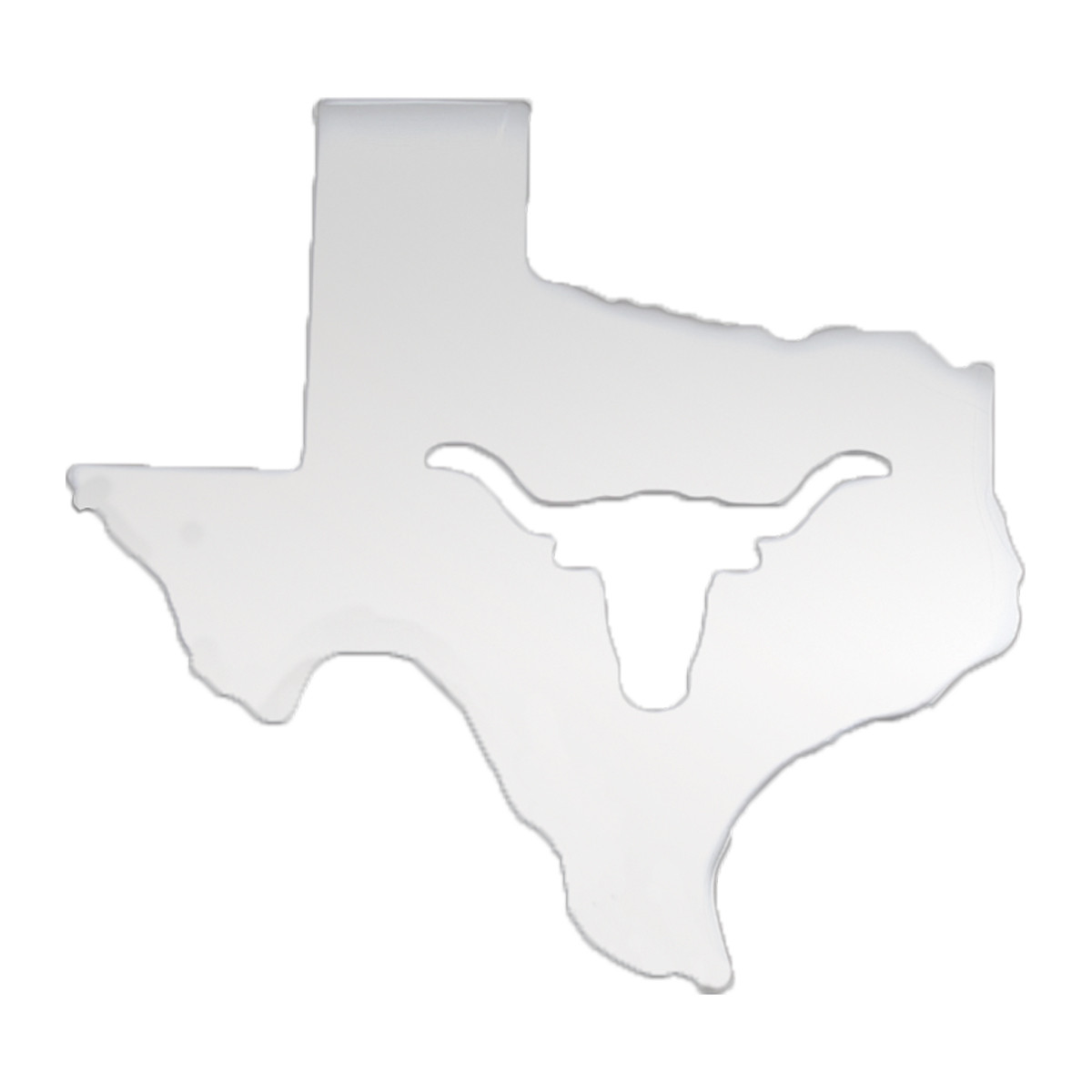 Texas State Cut Out with Long Horn