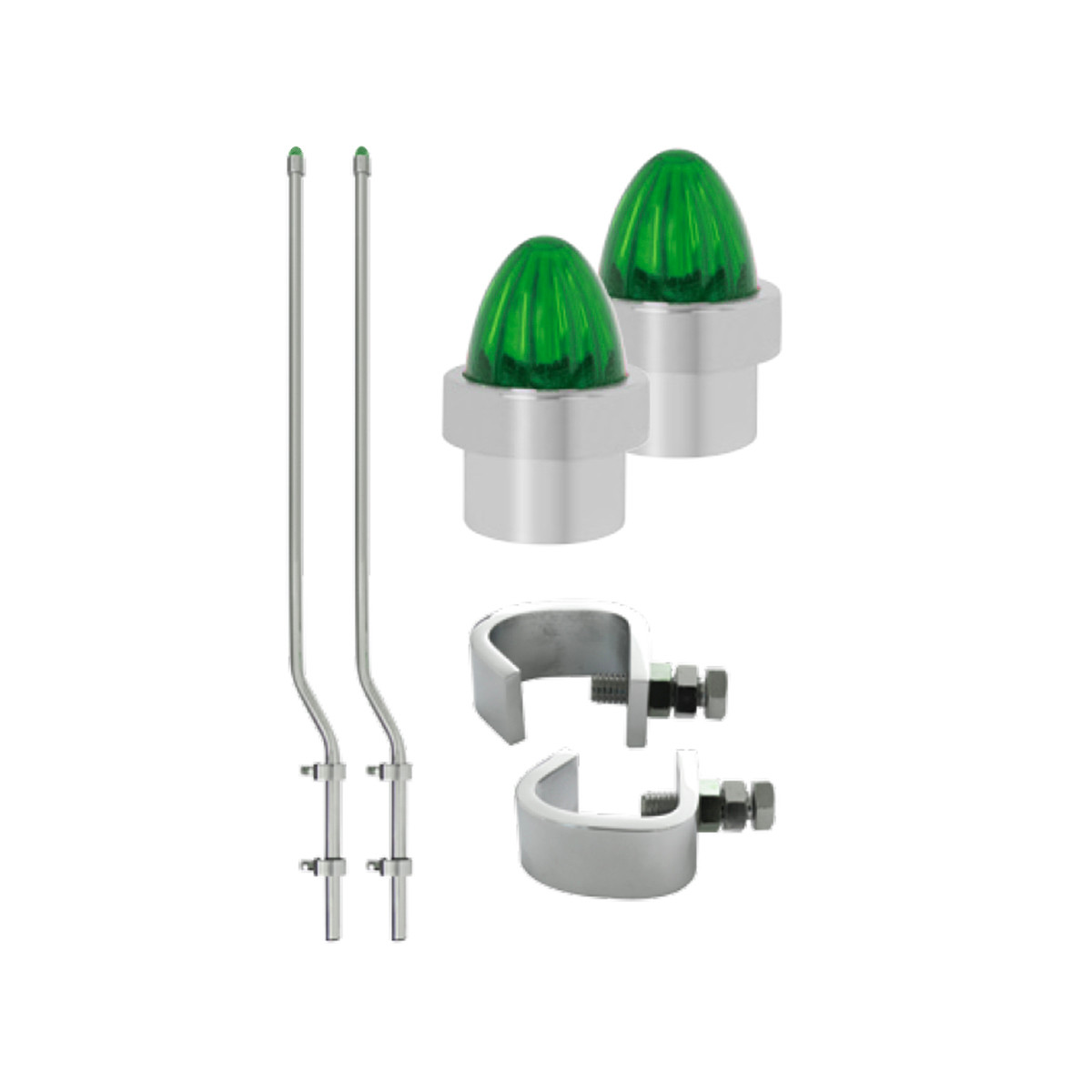 Lighted Bumper Guide in Watermelon Style