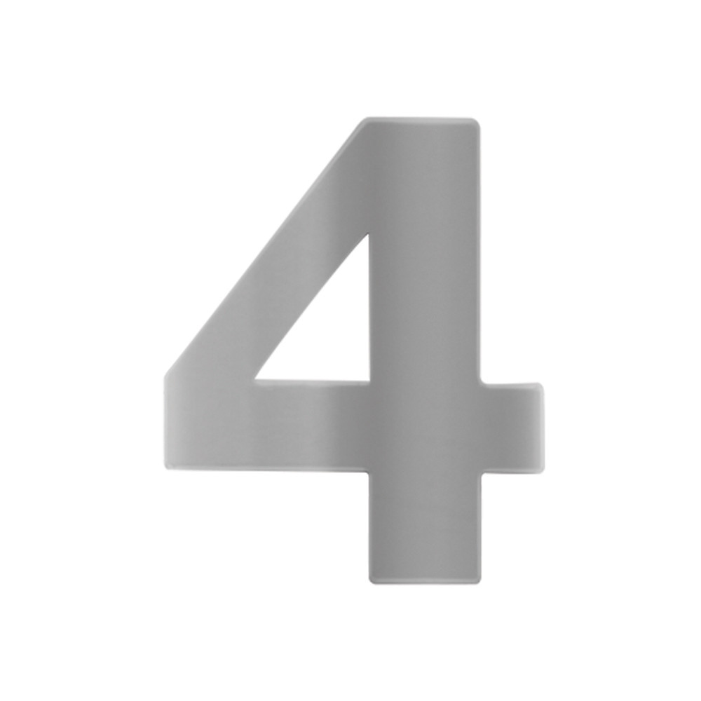 Modern Number Cut Out 0 - 4