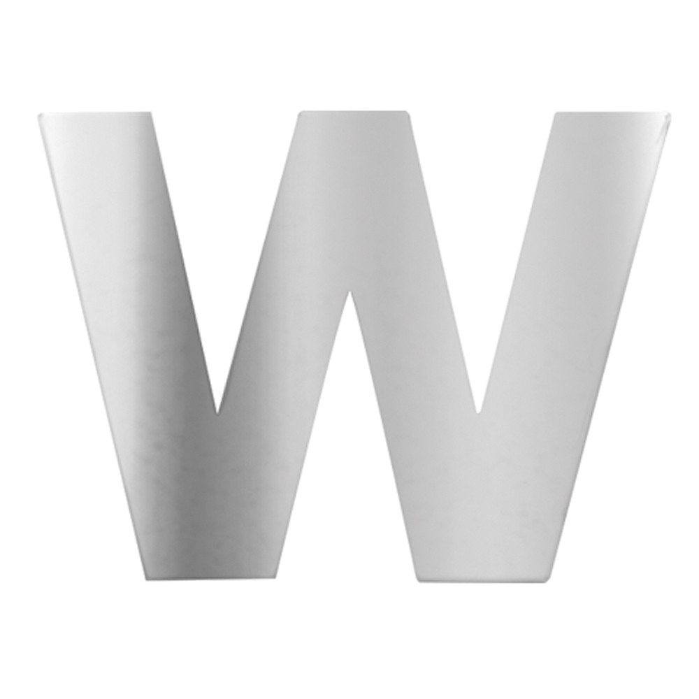 Modern Letter Cut Out S - W