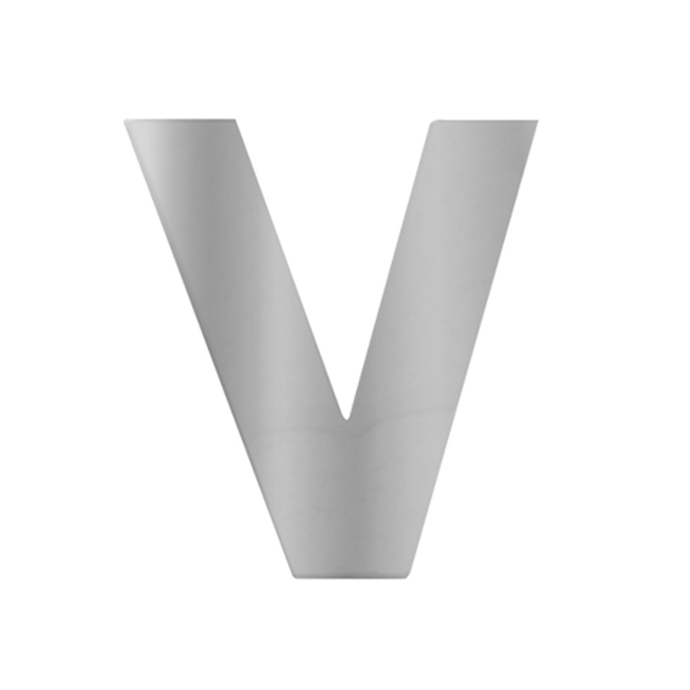 Modern Letter Cut Out S - W