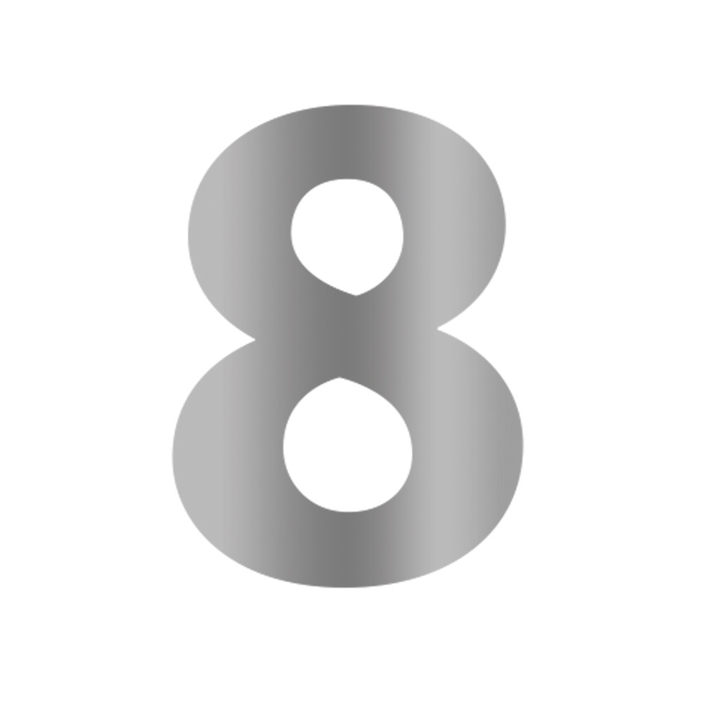 Modern Number Cut Out  5 - 9