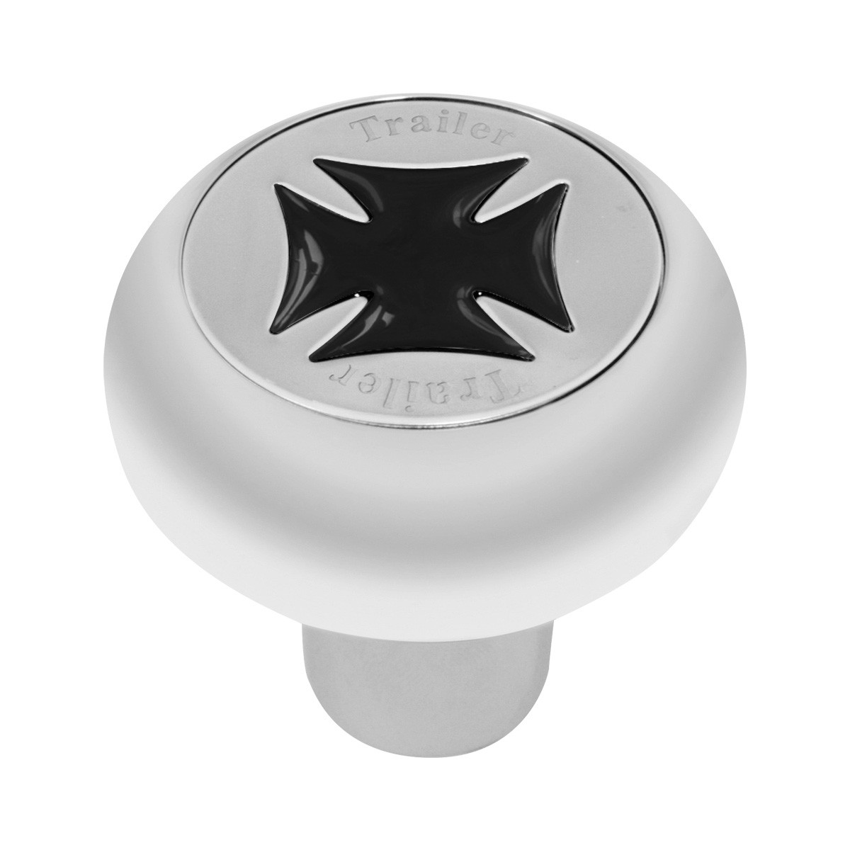 Iron Cross Chrome Air Valve Knob in Assorted Colors