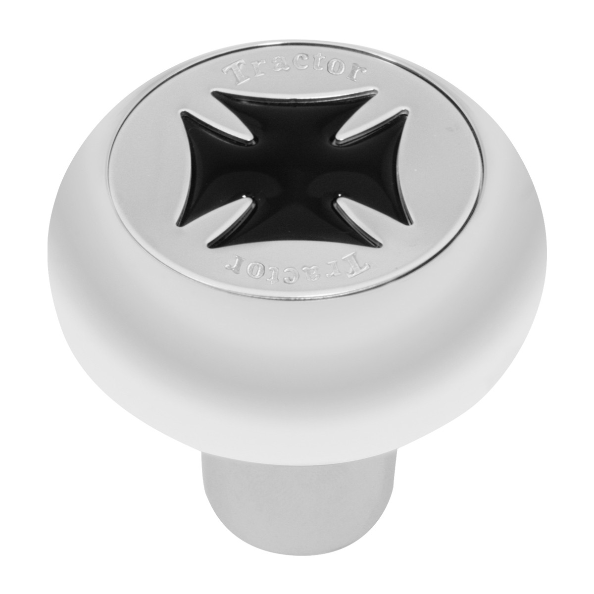 Iron Cross Chrome Air Valve Knob in Assorted Colors