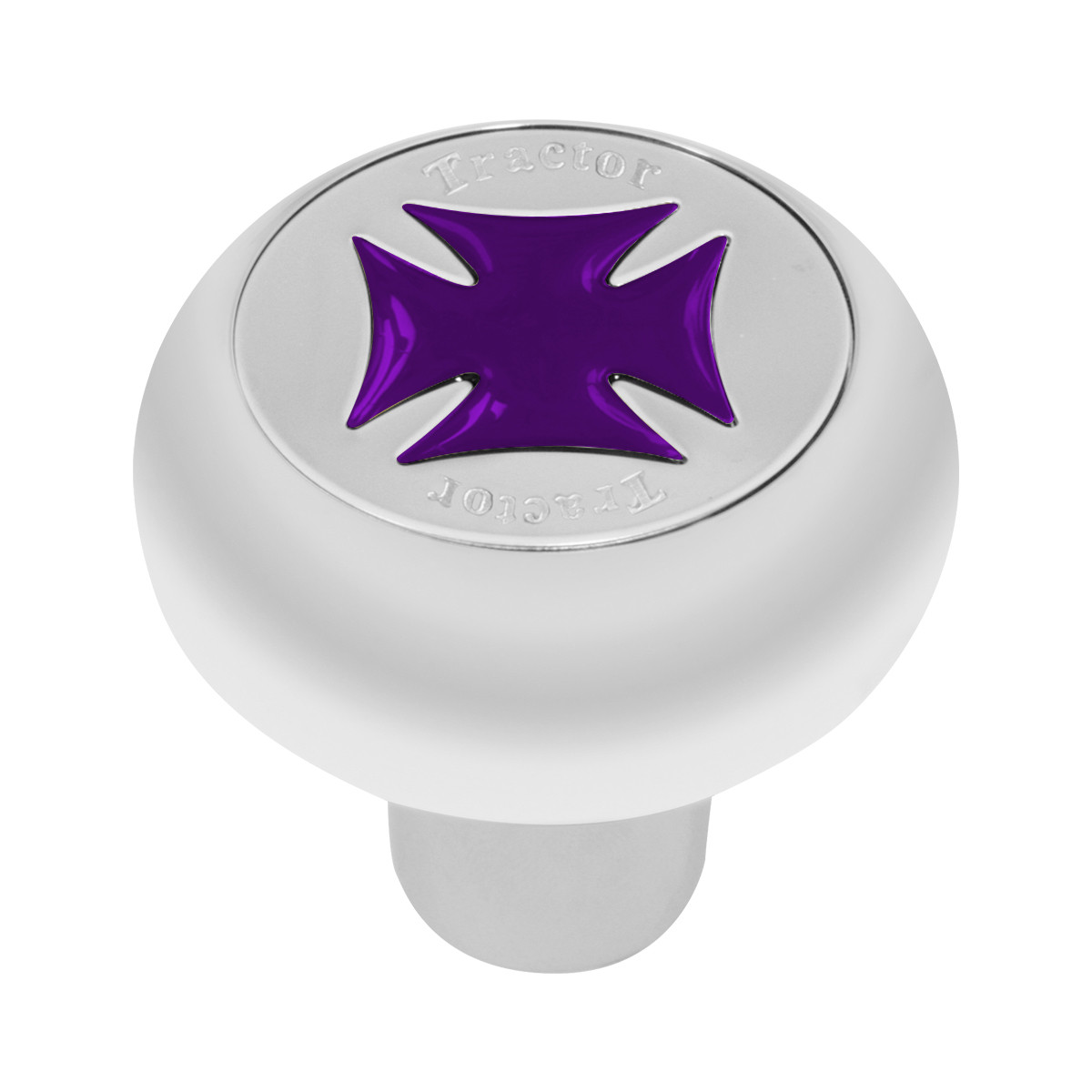 Iron Cross Chrome Air Valve Knob in Assorted Colors