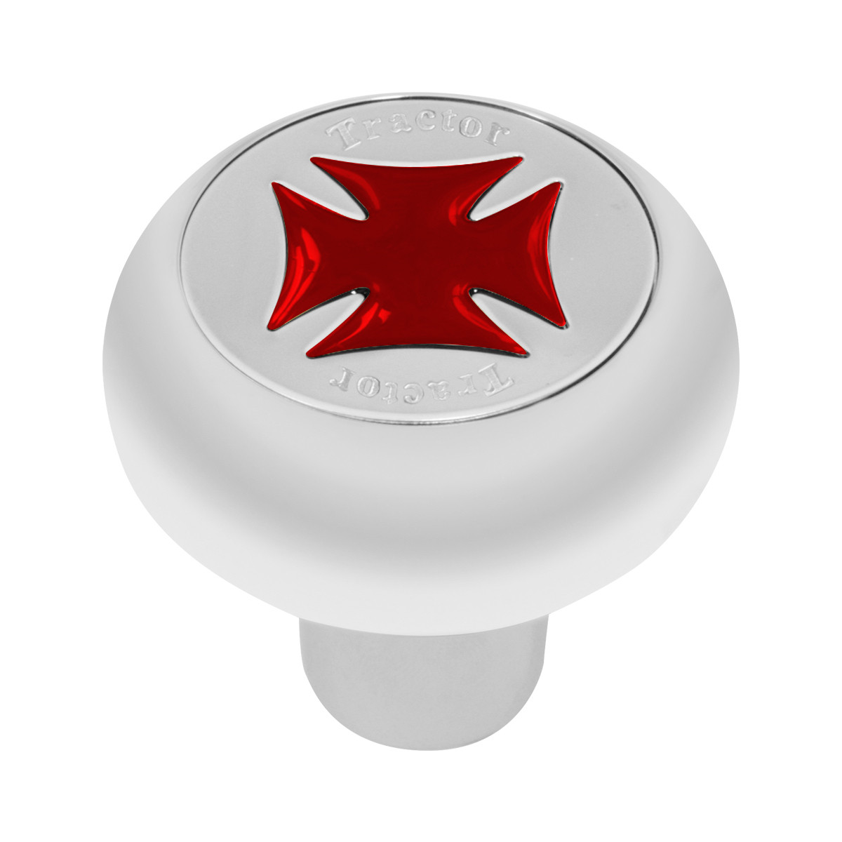 Iron Cross Chrome Air Valve Knob in Assorted Colors