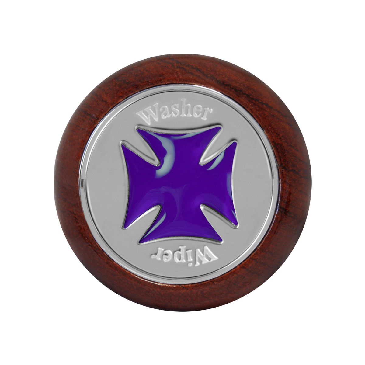 Iron Cross Rosewood Dashboard Knob in Assorted Colors