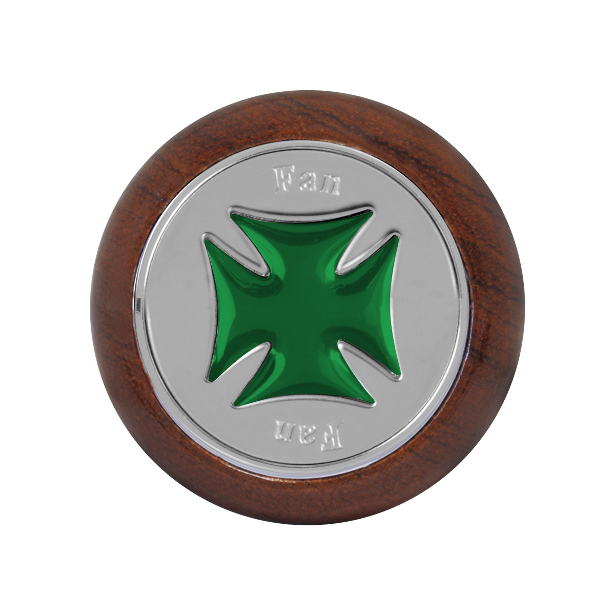 Iron Cross Rosewood Dashboard Knob in Assorted Colors - Thumbnail 2
