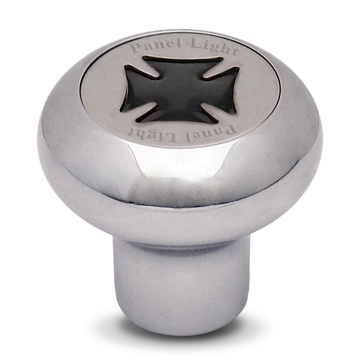 Iron Cross Chrome Dashboard Knob in Assorted Colors