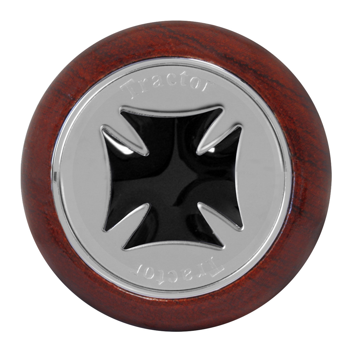 Iron Cross Lg Rosewood Air Valve Knob in Assorted Colors