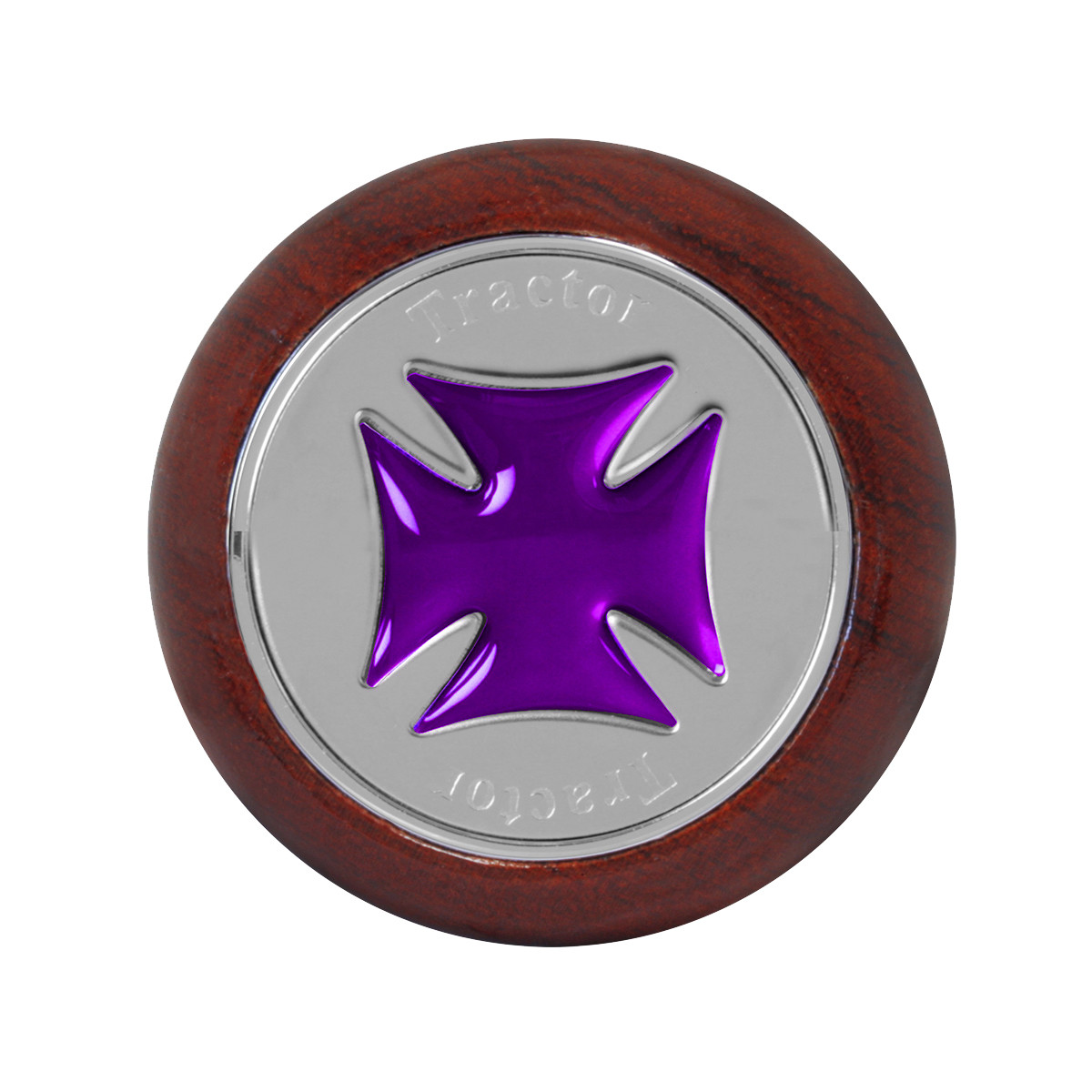 Iron Cross Lg Rosewood Air Valve Knob in Assorted Colors