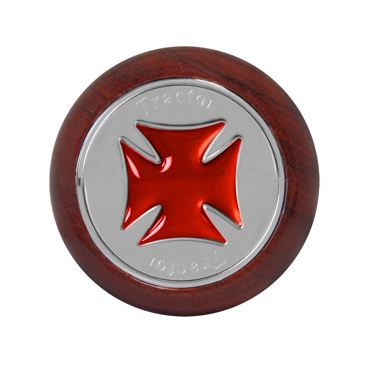 Iron Cross Lg Rosewood Air Valve Knob in Assorted Colors