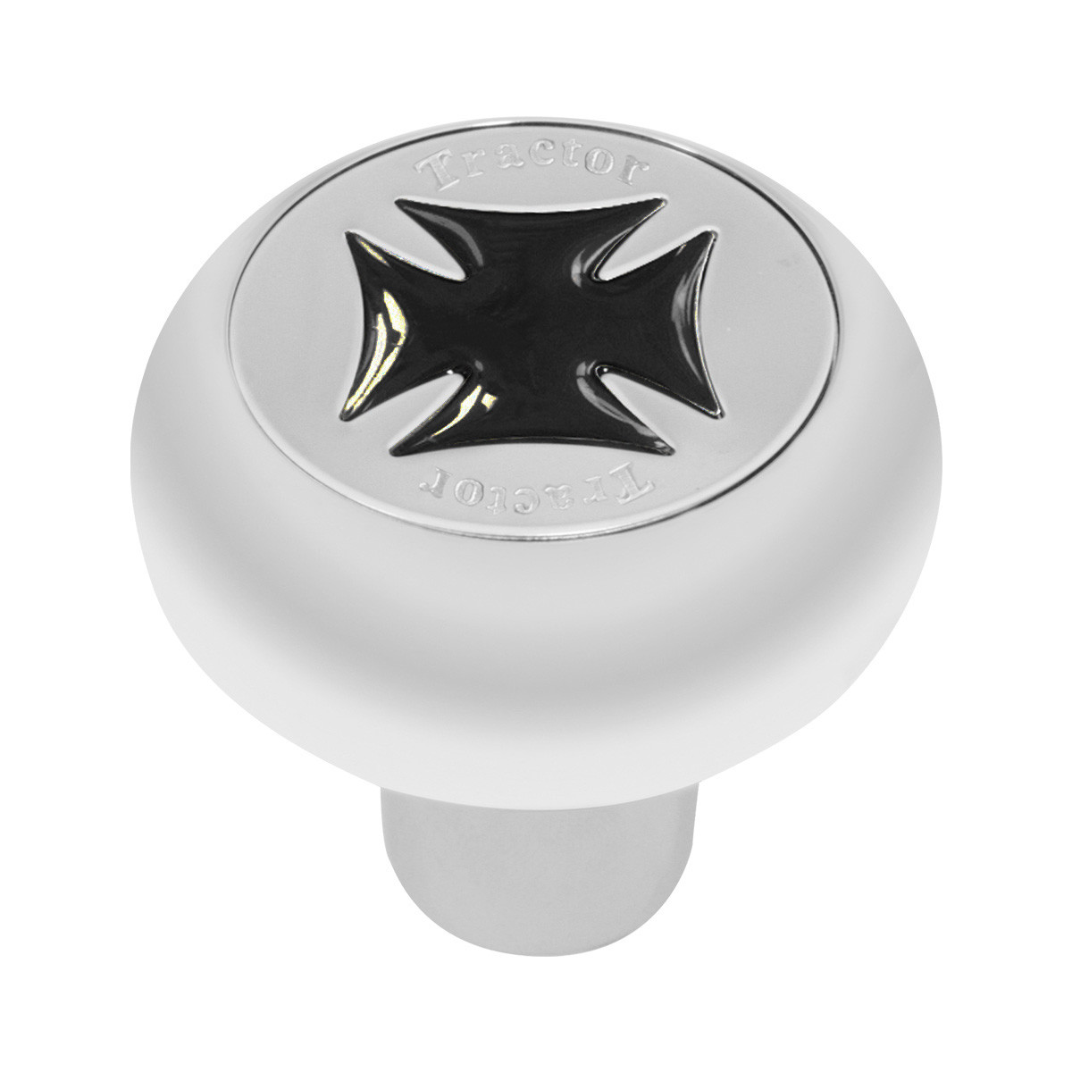 Iron Cross Chrome Air Valve Knob in Assorted Colors - Thumbnail 2