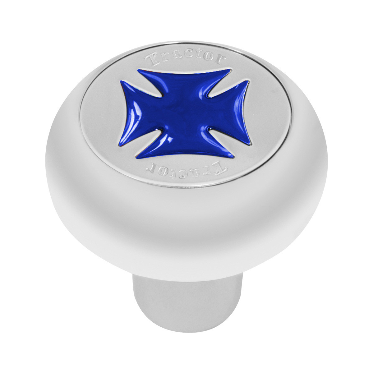 Iron Cross Chrome Air Valve Knob in Assorted Colors - Thumbnail 2