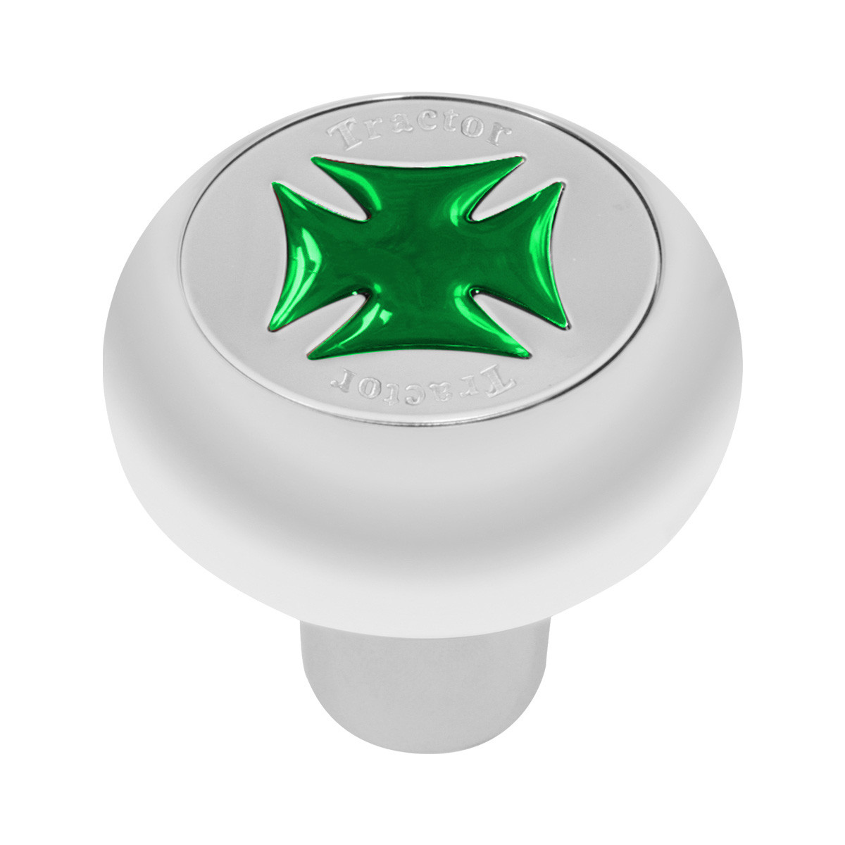 Iron Cross Chrome Air Valve Knob in Assorted Colors - Thumbnail 2