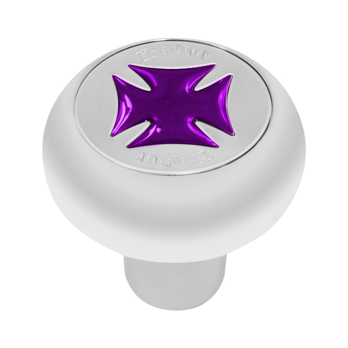 Iron Cross Chrome Air Valve Knob in Assorted Colors - Thumbnail 2