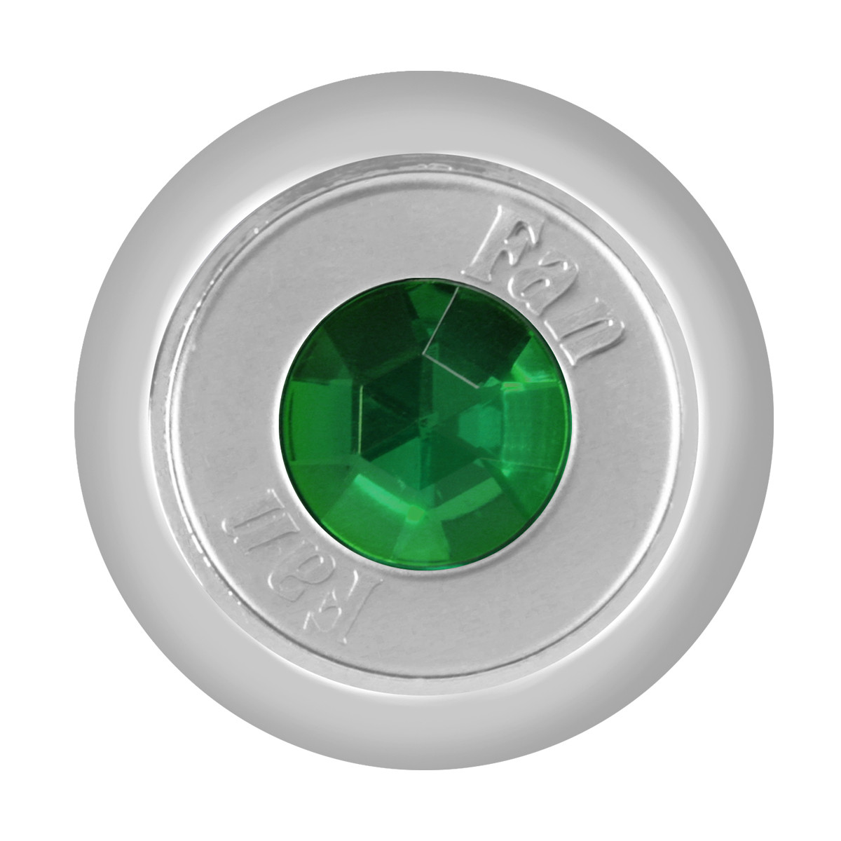 Chrome Plated Dashboard Control Knob with Crystal - Thumbnail 2
