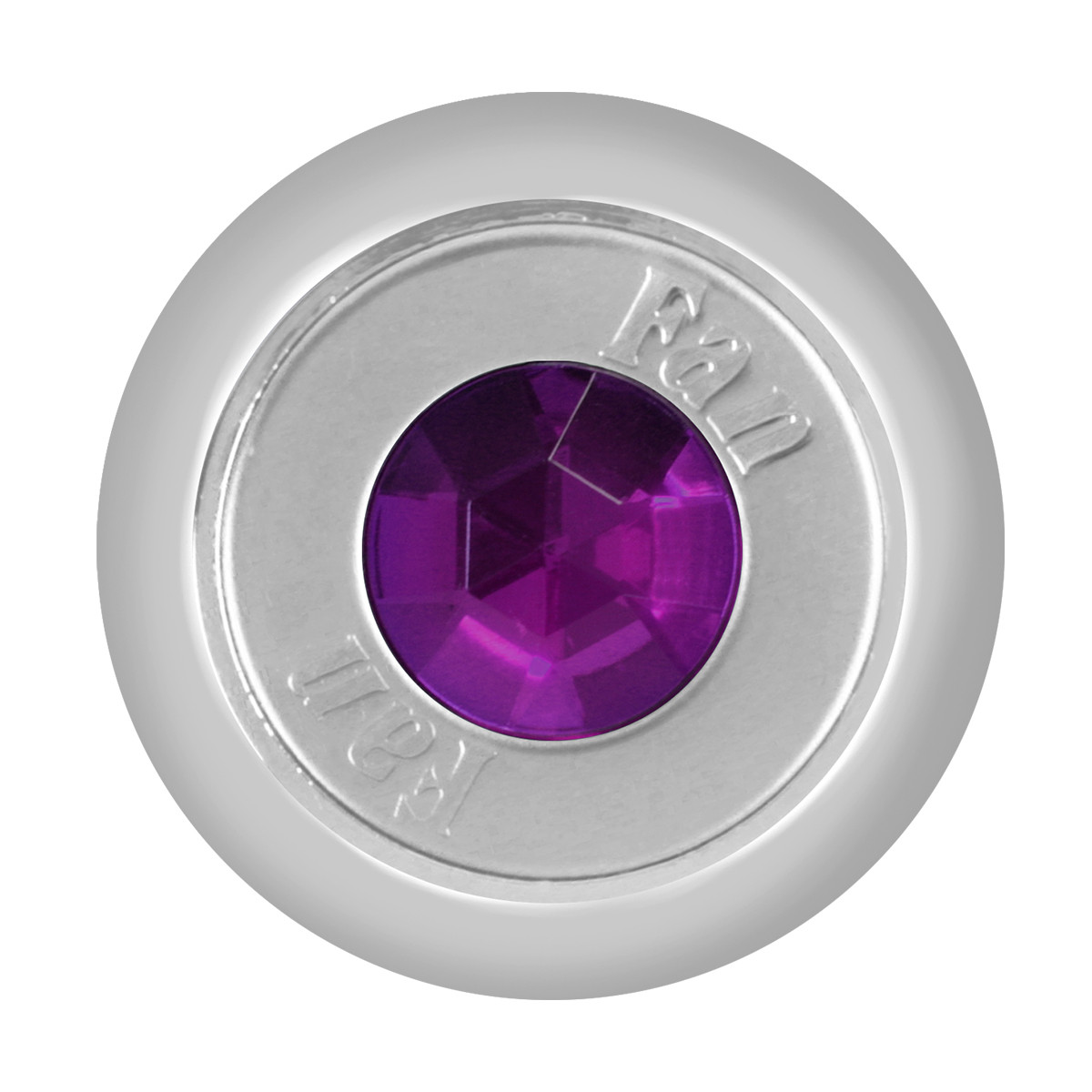 Chrome Plated Dashboard Control Knob with Crystal - Thumbnail 2