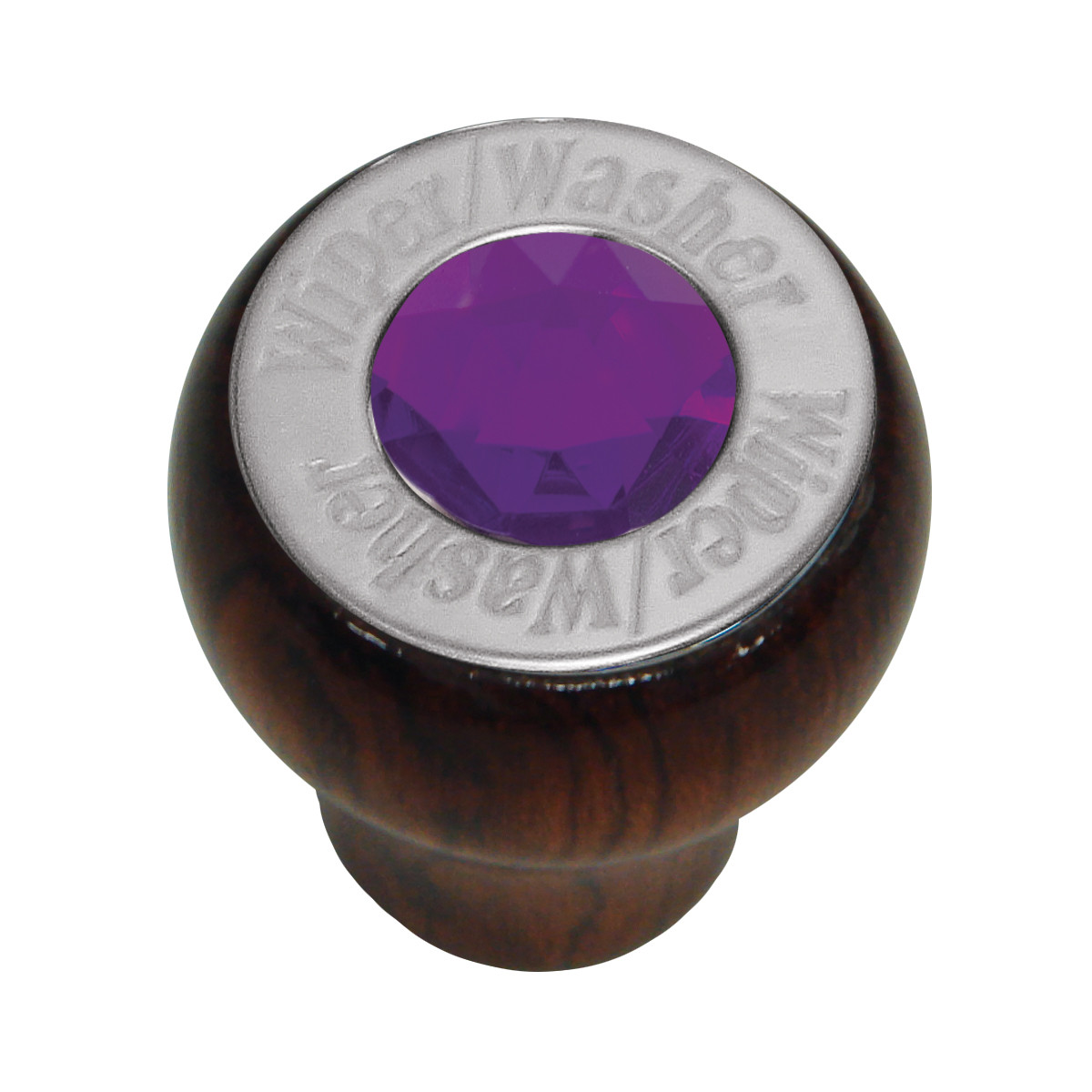 Rosewood Dashboard Control Knob with Crystal - Thumbnail 2