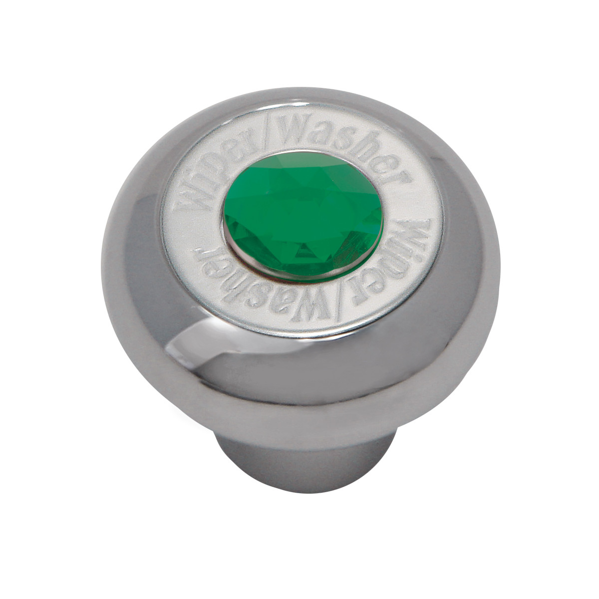 Chrome Plated Dashboard Control Knob with Crystal