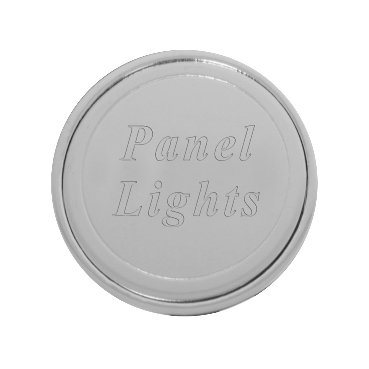 Rosewood and Chrome Plated Dashboard Control Knob