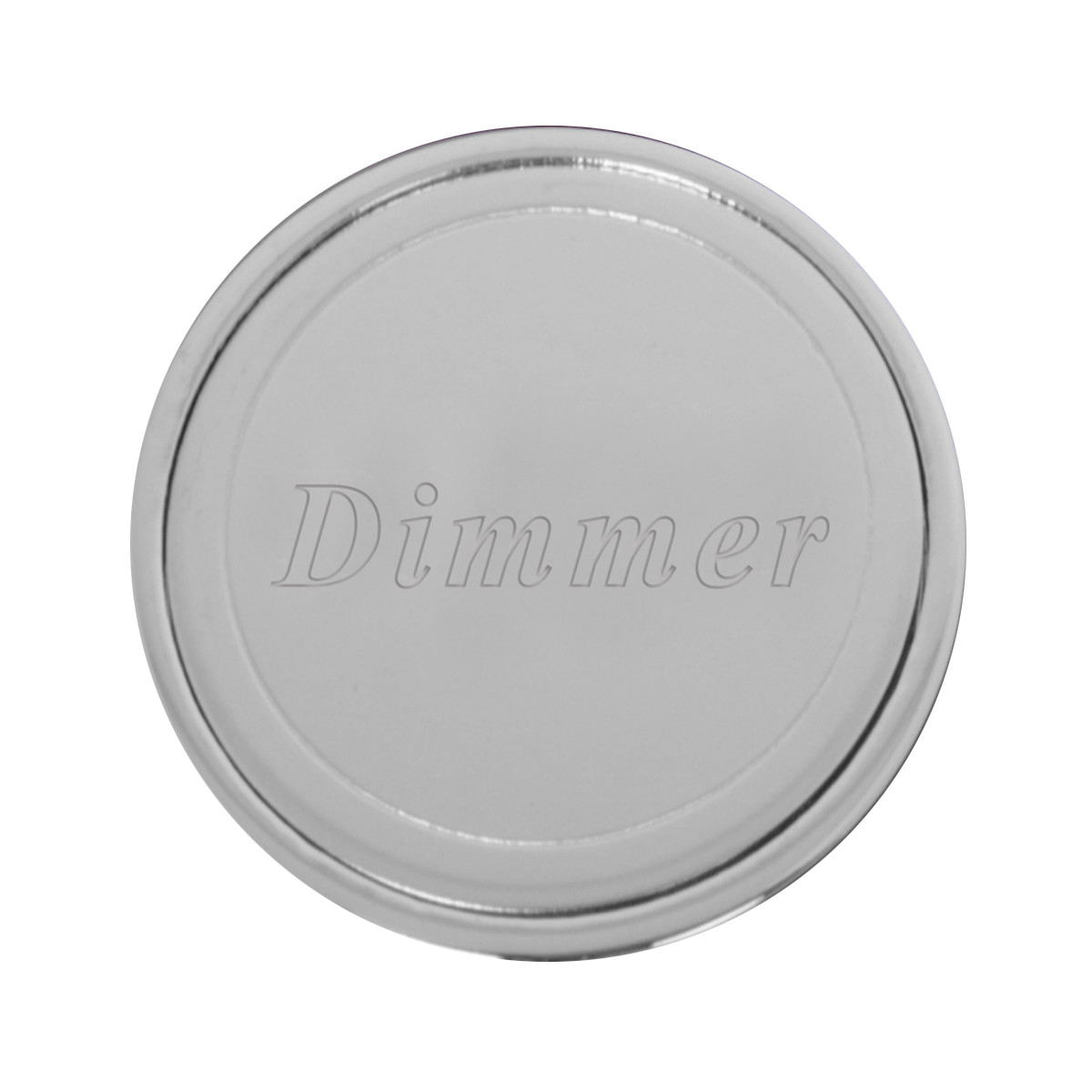 Rosewood and Chrome Plated Dashboard Control Knob