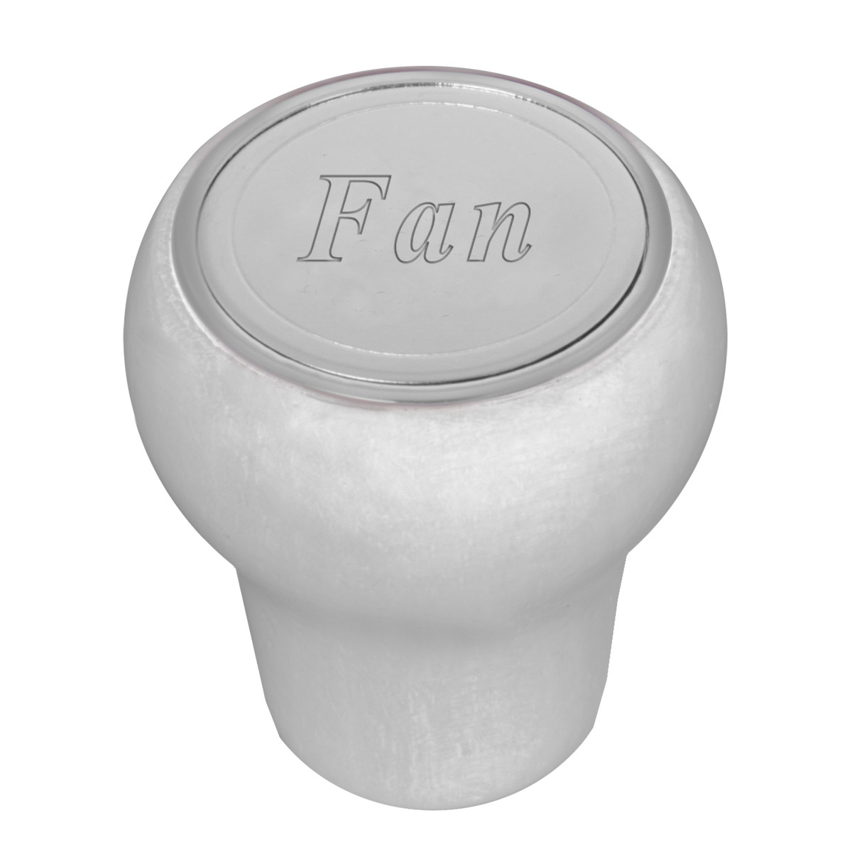 Rosewood and Chrome Plated Dashboard Control Knob - Thumbnail 2