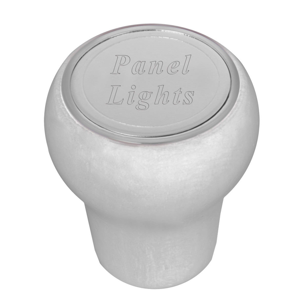 Rosewood and Chrome Plated Dashboard Control Knob