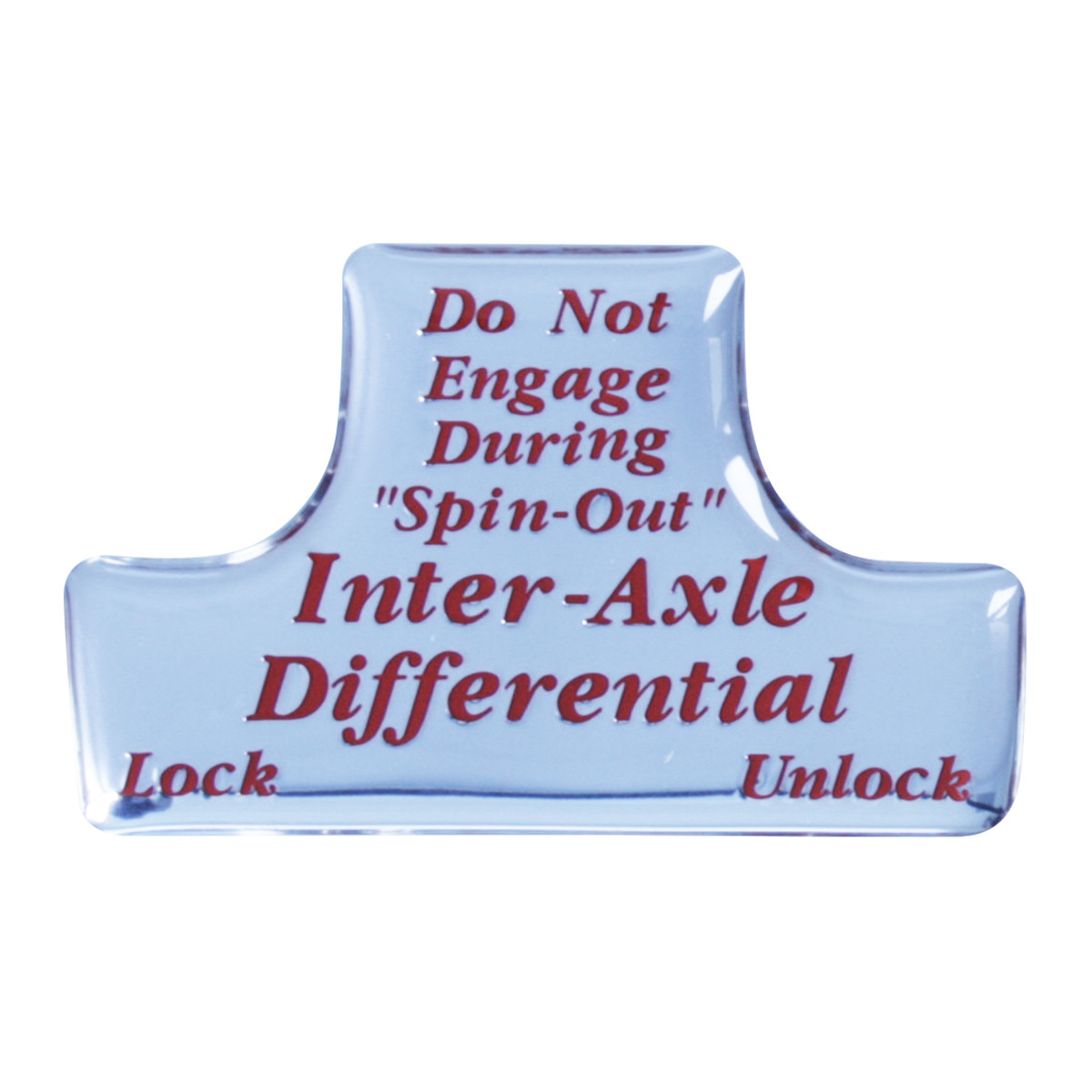 Switch Guard for Axle Differential Gold Color