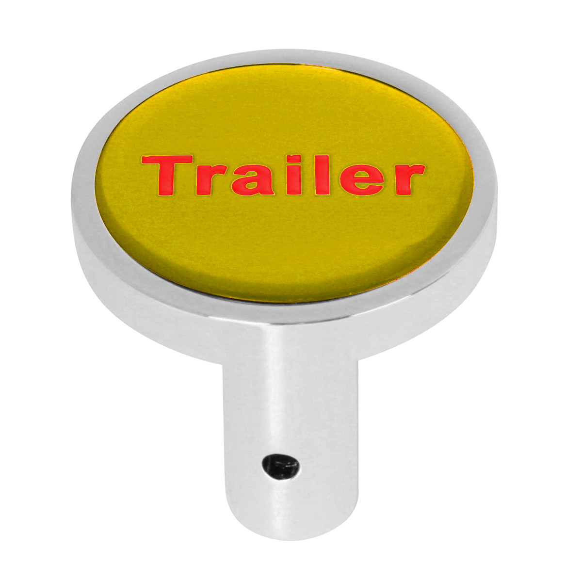 Long Air Valve Control Knob w/Pin Hole in Gold/Silver