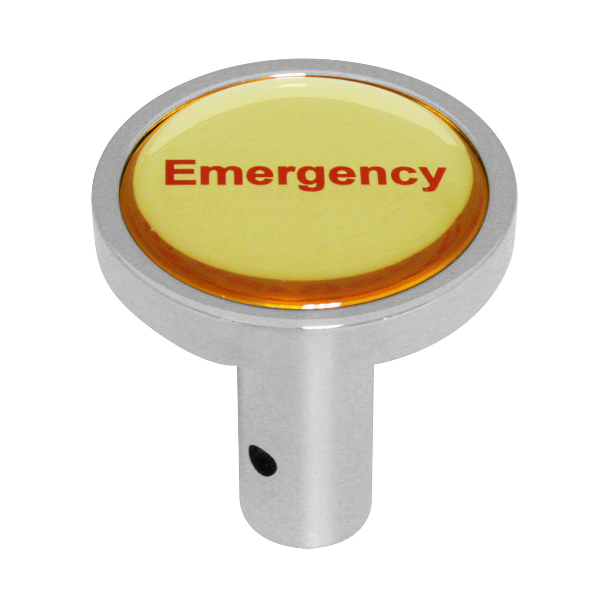 Long Air Valve Control Knob w/Pin Hole in Gold/Silver