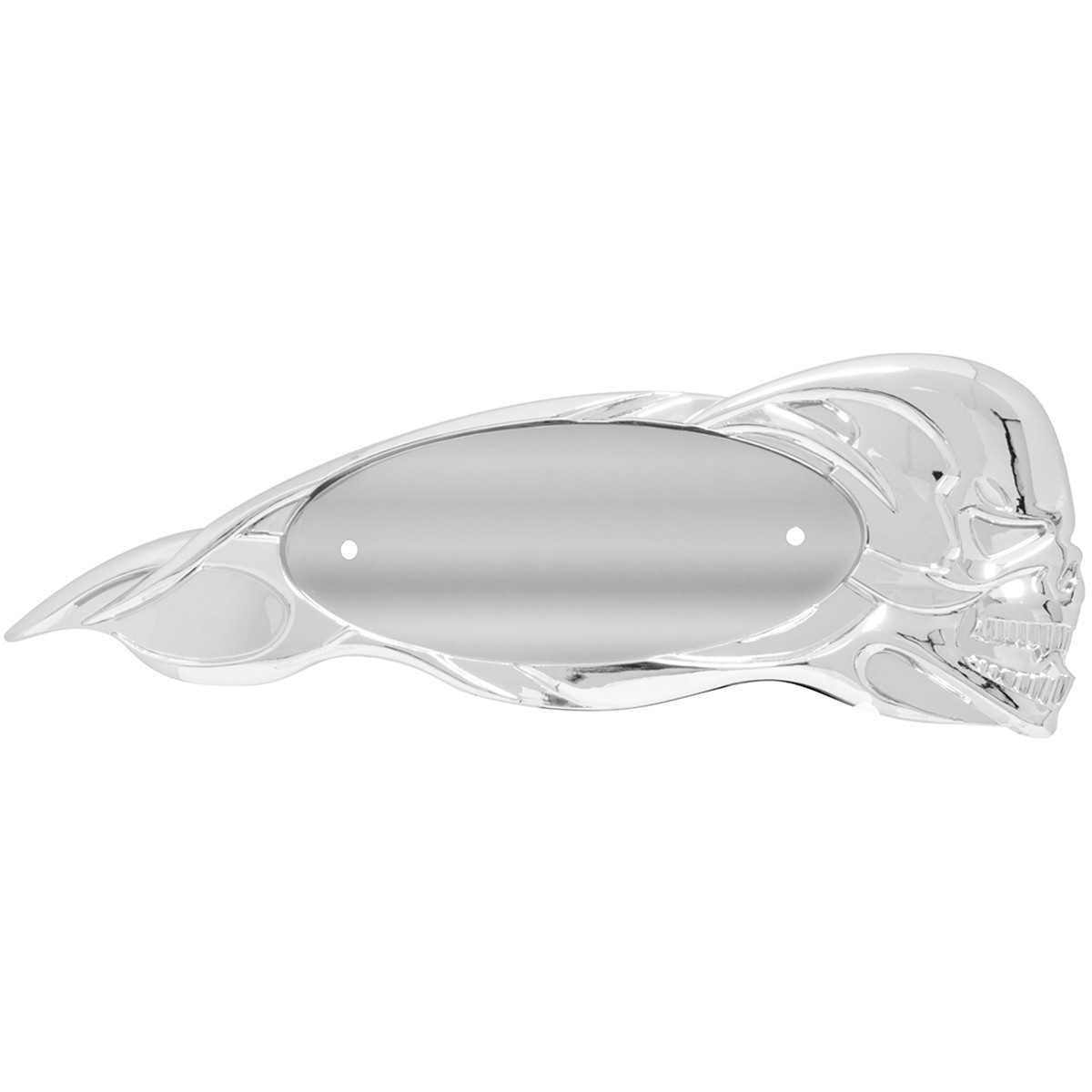 Emblem Accent Flame Skull