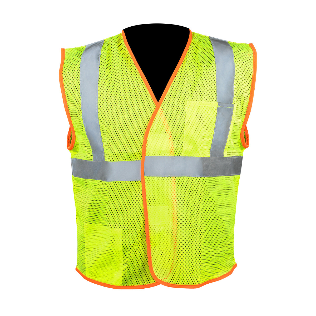 High Visibility Class 2 Safety Vest with Hook & Loop