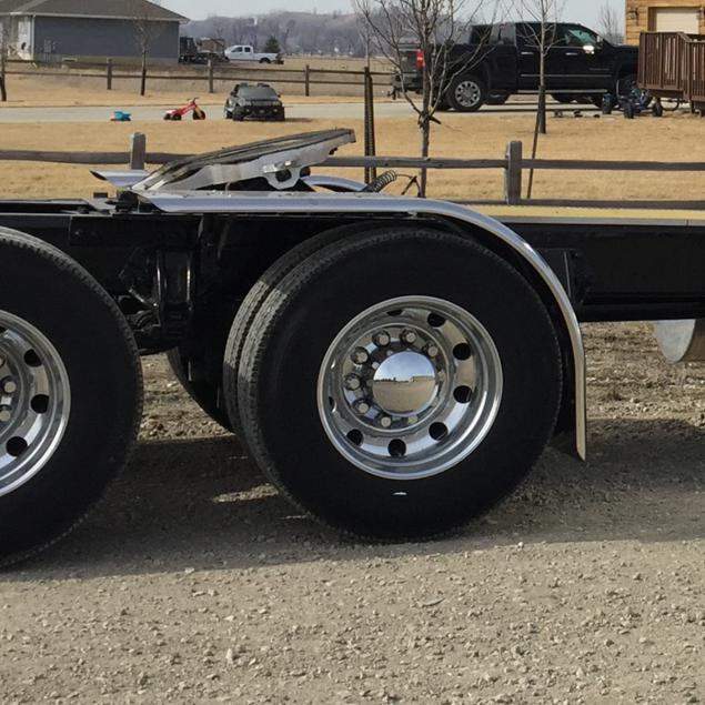 Bad Boy Blind Mount Stainless steel half fender kit