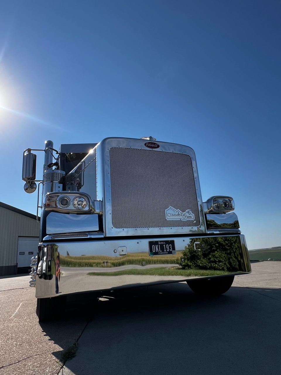 Peterbilt 589 Fender Guard - Fits Long and Short Hood Configurations - Thumbnail 2